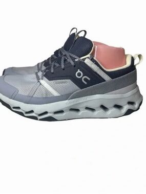 On Running Cloud Horizon Women’s Running Shoe - Grey with Navy Accent